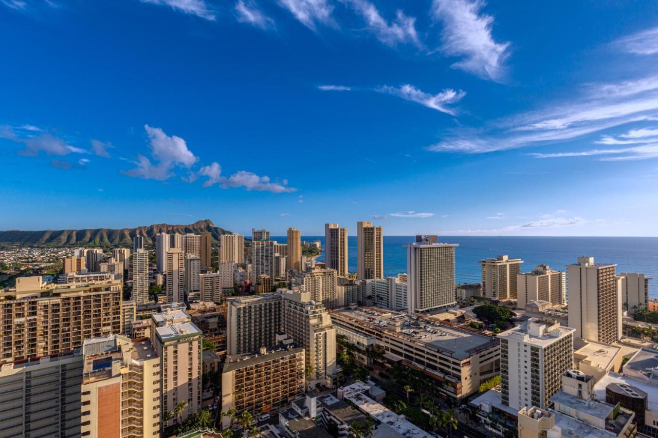 Ocean & Diamond Head View Studio At Waikiki Honolulu Exterior photo